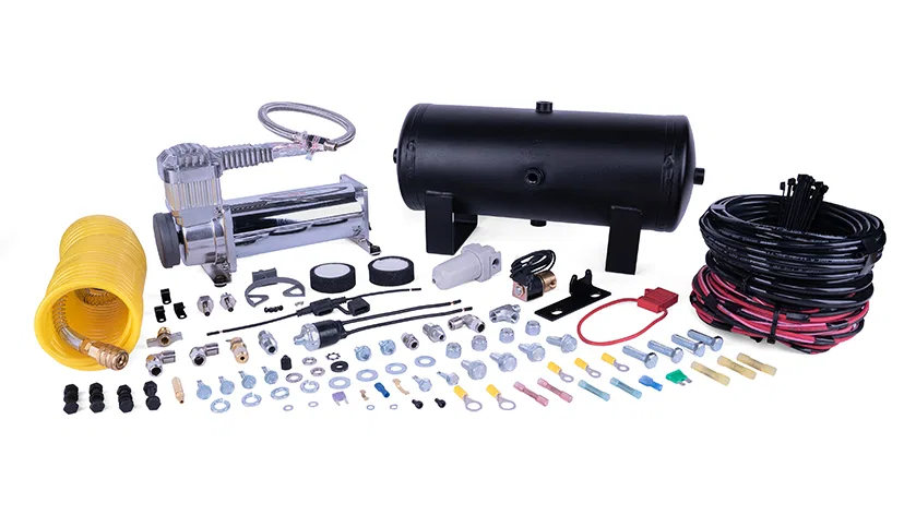 25981 – AIR LIFT Air Ride Management System, Wireless With 2 Gallon Black Powder Coated Steel Tank/ 444C Air Compress...